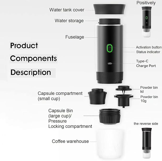 Portable Expresso Coffee Machine