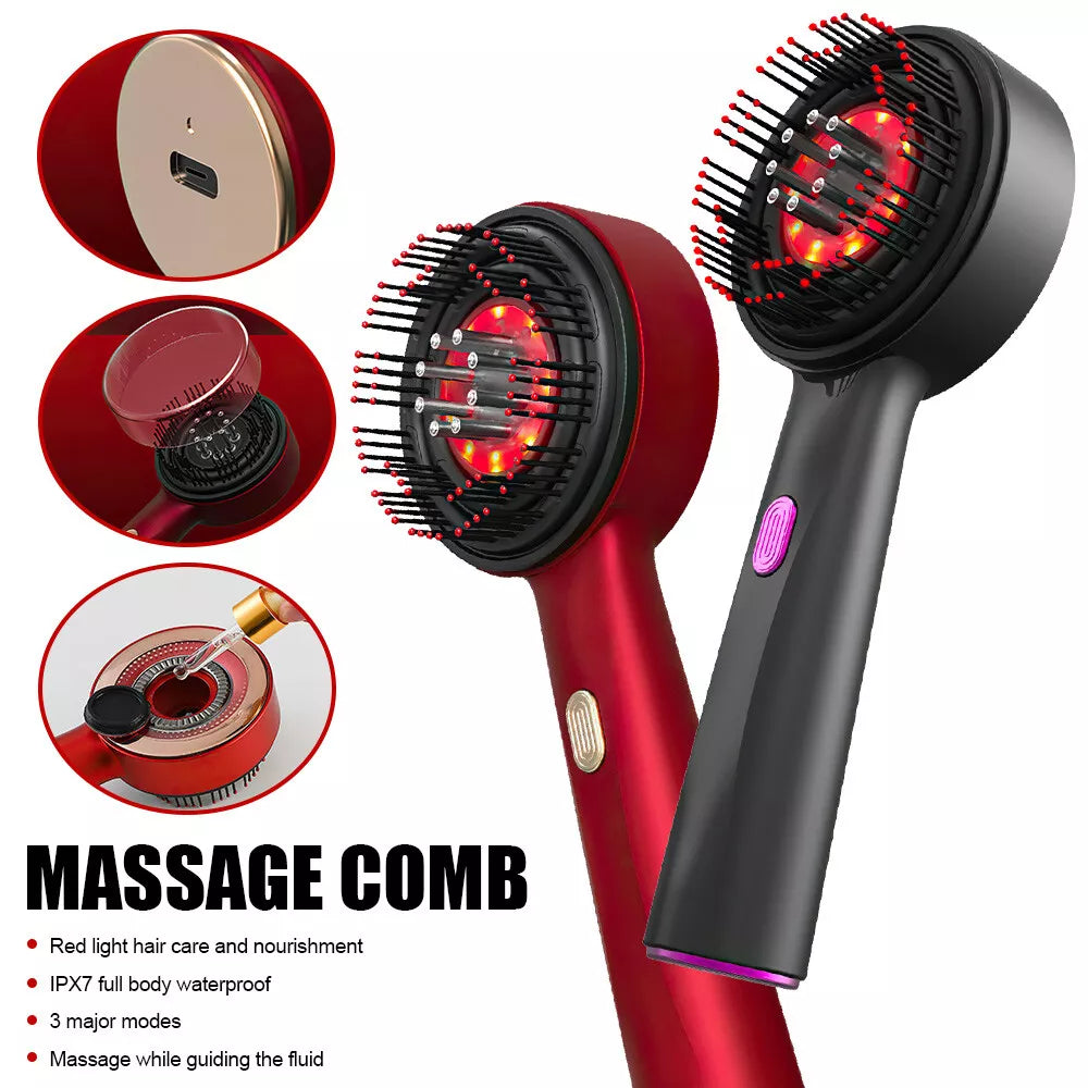 Electric Scalp Massage Hair Brush